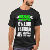 Mechanische 10 lube 10-koppel automatisch dieselme t-shirt (Voorkant)