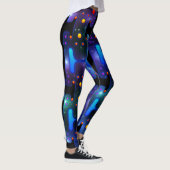 Mechanische Androïde ruimtevaartGirl Futuristische Leggings (Rechts)