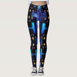 Mechanische Androïde ruimtevaartGirl Futuristische Leggings