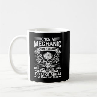 Mechanische auto Guy Musculair Auto Garage Koffiemok