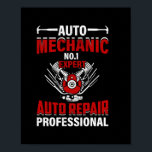 Mechanische auto nr. 1-expert poster<br><div class="desc">Mechanische auto nr. 1-expert</div>
