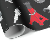 Mechanische Auto Reparatie Garage Worker Cadeaupapier (Rol Hoek)