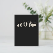 Mechanische auto-tuner Evolution Funny Mechanics Briefkaart (Staand voorkant)