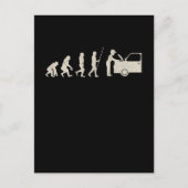Mechanische auto-tuner Evolution Funny Mechanics Briefkaart (Voorkant)