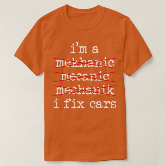 Mechanische automatische automatische mechanische  t-shirt (Design voorkant)