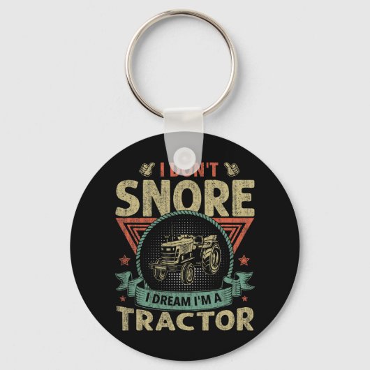 Mechanische auto's Oude Mechanica sterven nooit Sleutelhanger (Voorkant)