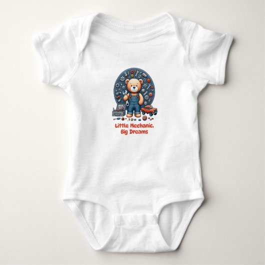 Mechanische babykleding voor jongens / meisje cade romper (Voorkant)