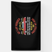 Mechanische beveiliging Mijn ride Spandoek (Verticaal)