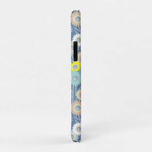 Mechanische bloemen Case-Mate iPhone case (Achterkant/rechts)