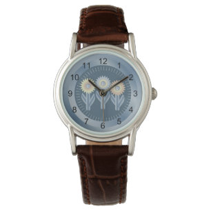 Mechanische bloemen horloge