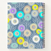 Mechanische bloemen notitieboek (Achterkant)