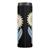 Mechanische bloemen thermosbeker (Achterkant)