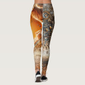 Mechanische boom van de tijd leggings (Achterkant)