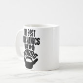 Mechanische boyvriend Husband Beard Gift Coffee Mo Koffiemok (Voorkant links)