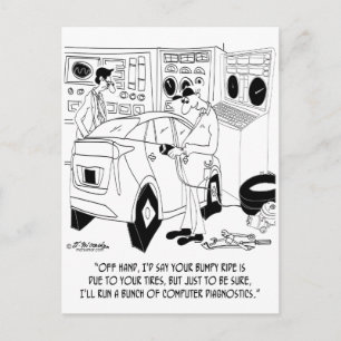 Mechanische Cartoon 9355 Briefkaart