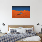 Mechanische Cartoon van robot Canvas Afdruk (Insitu (Slaapkamer))