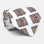 Mechanische Cartoon van robot Stropdas (Opgerold)