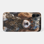 Mechanische Cavalier Spaniel Puppy Steampunk, Case-Mate iPhone Case (Achterkant (horizontaal))