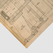 Mechanische cirkelschema's voor de ontkoppeling va tissuepapier (Detail)