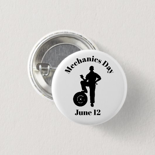 Mechanische dag Button (Voorkant /achterkant)