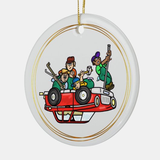 Mechanische dag Ornament (Links)