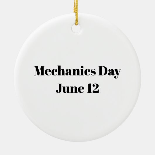 Mechanische dag Ornament (Achterkant)