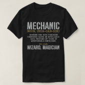Mechanische definitie Funny Noun Betekenis T-shirt (Design voorkant)