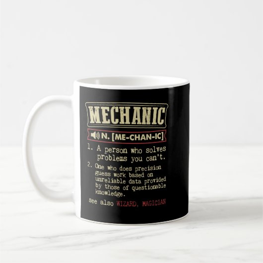 Mechanische definitie koffiemok (Links)
