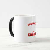 Mechanische diesel beter magische mok (Voorkant links)