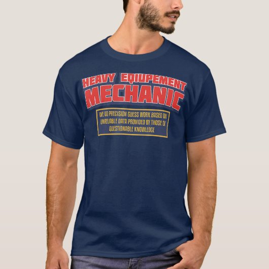 Mechanische dieselregistratie t-shirt (Voorkant)