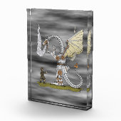 Mechanische draak fotoblokken (Rechts)