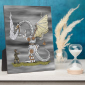 Mechanische draak fotoplaat (Zijkant)