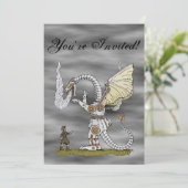 Mechanische draak kaart (Staand voorkant)