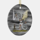 Mechanische draak keramisch ornament (Rechts)