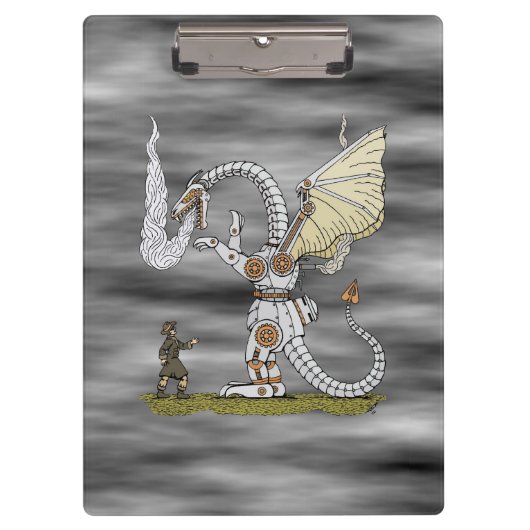 Mechanische draak klembord (Voorkant)