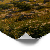 Mechanische Draak met een Stoomfantasie Stad Poster (Hoek)