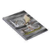 Mechanische draak notitieboek (Rechterzijde)