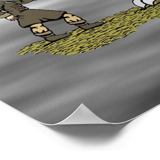 Mechanische draak poster (Hoek)