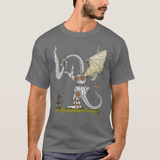 Mechanische Draak T-shirt (Voorkant)