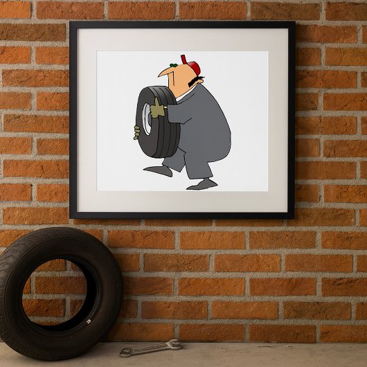 Mechanische drager van een Poster van banden