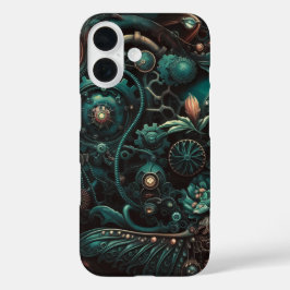 Mechanische dromen Steampunk Elegance in Motion iPhone 16 Hoesje