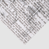 Mechanische droom tissuepapier (Detail)