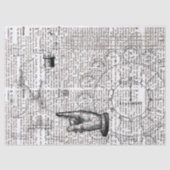 Mechanische droom tissuepapier (Voorkant)