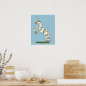 Mechanische Eenhoorn Poster (Keuken)