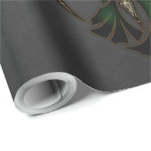 Mechanische elegantie, de spin in het donker. cadeaupapier (Rol Hoek)