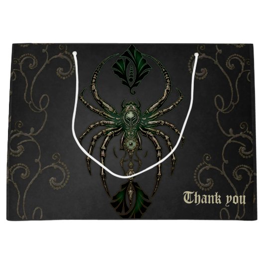 Mechanische elegantie, de spin in het donker. groot cadeauzakje (Voorkant)