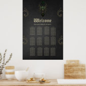 Mechanische elegantie, de spin in het donker poster (Keuken)