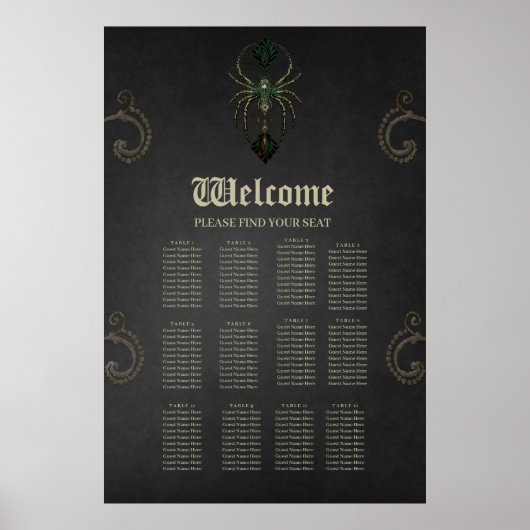 Mechanische elegantie, de spin in het donker poster (Voorkant)