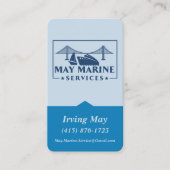 Mechanische, Elektrische & Loodgieterij Logo QR Co Visitekaartje (Voorkant)