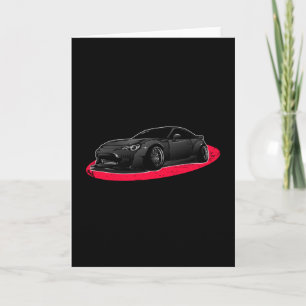 Mechanische elektronica Vintage Car Retro Cadeauid Kaart